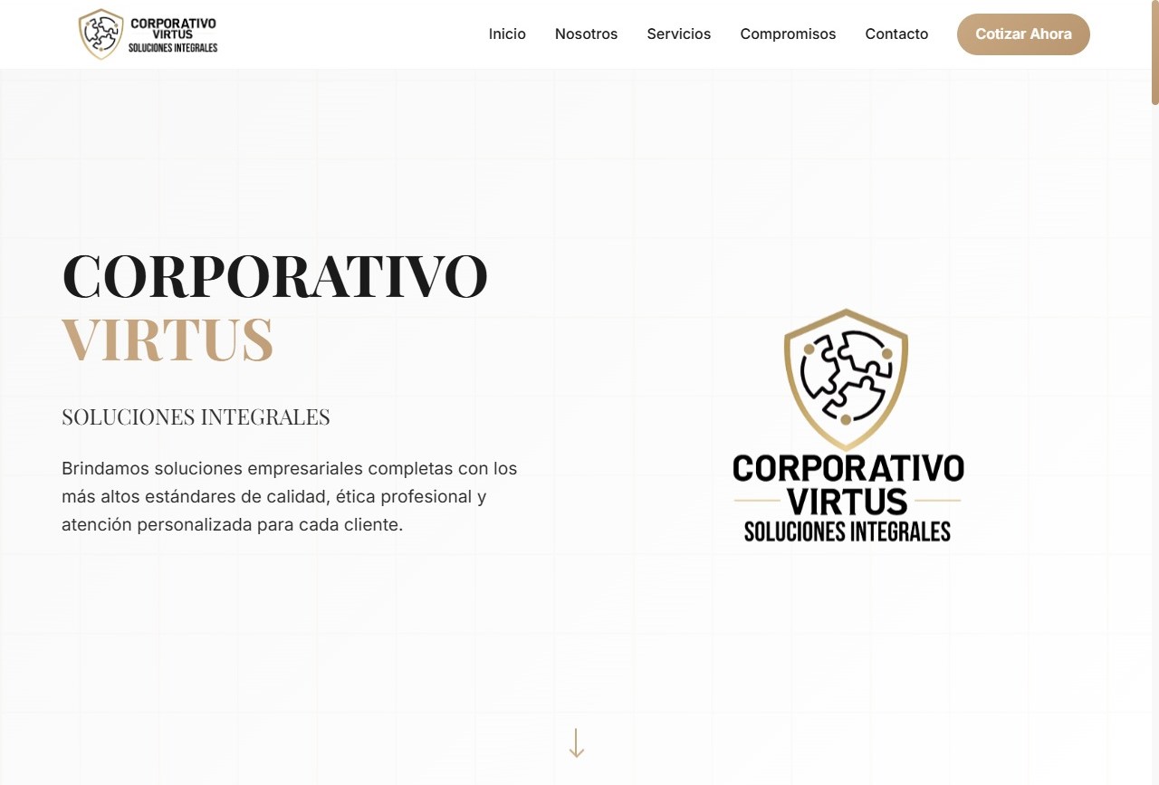 Corporativo Virtus — Landing multiempresa